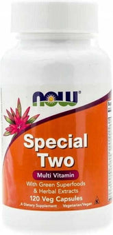 Multivitamin s minerály Spezial dva 120 kapslí NOW FOODS